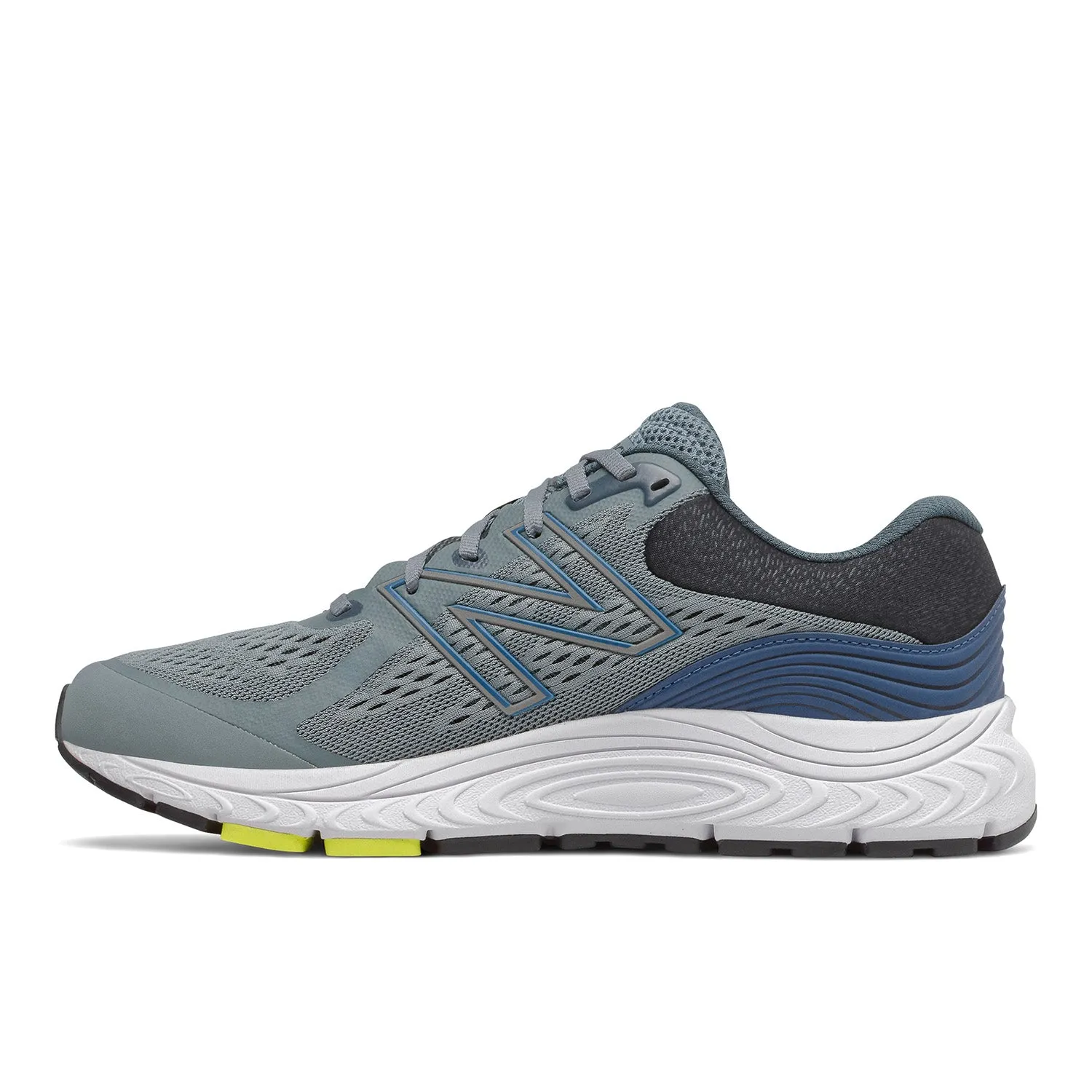 Men's New Balance 840v5 Color: Ocean Grey with Oxygen Blue