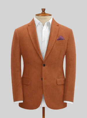 Naples Maitai Orange Tweed Jacket