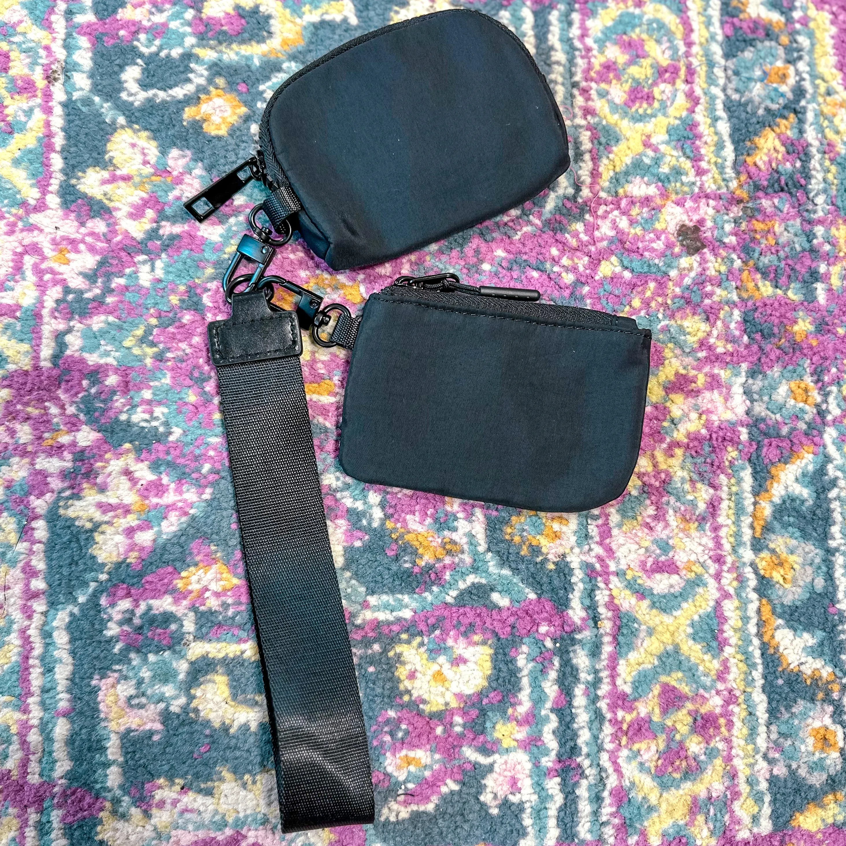On My Way Out Keychain Wallet Duo