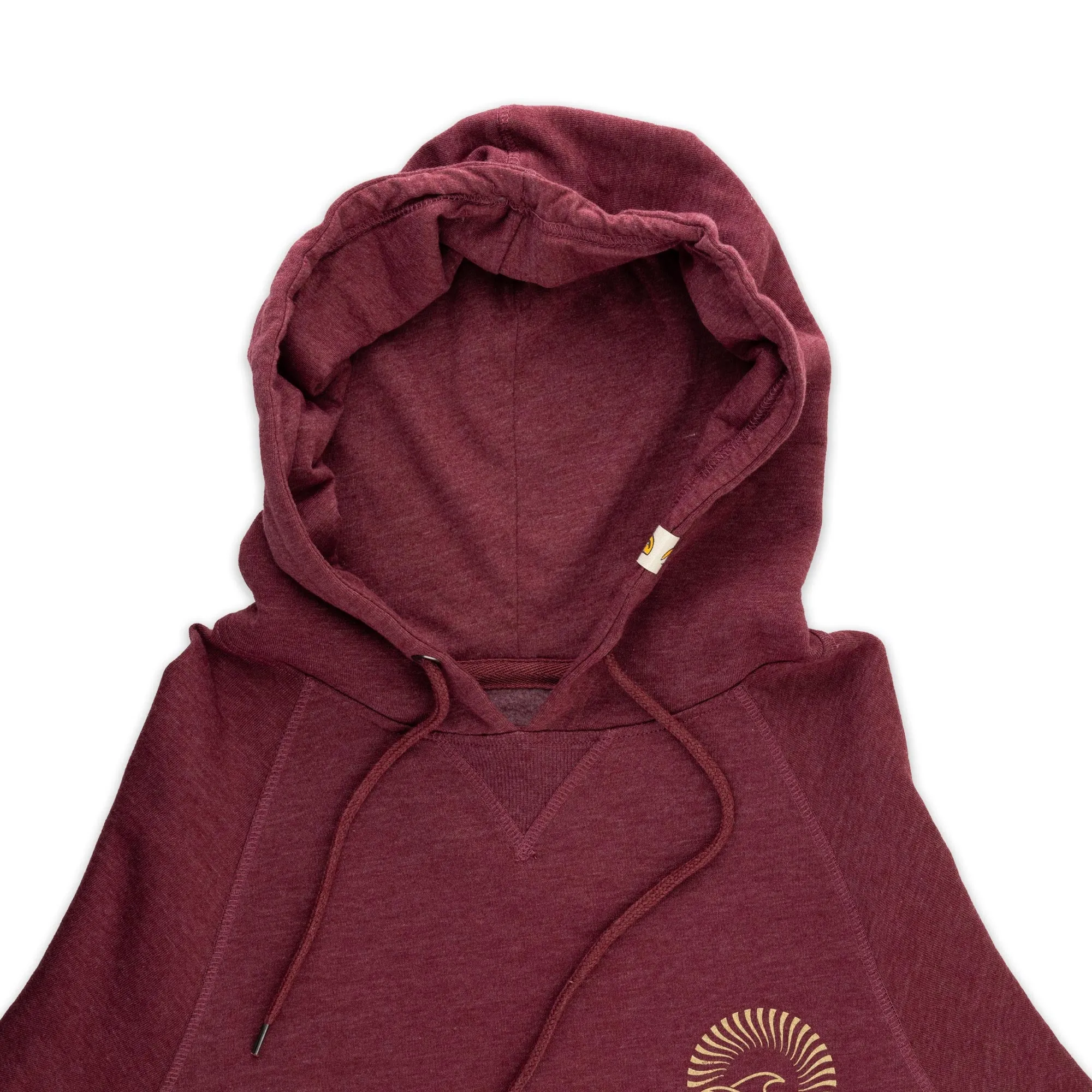 Pacific Creations "Tri Wave" Men's Hoodie- Burgundy