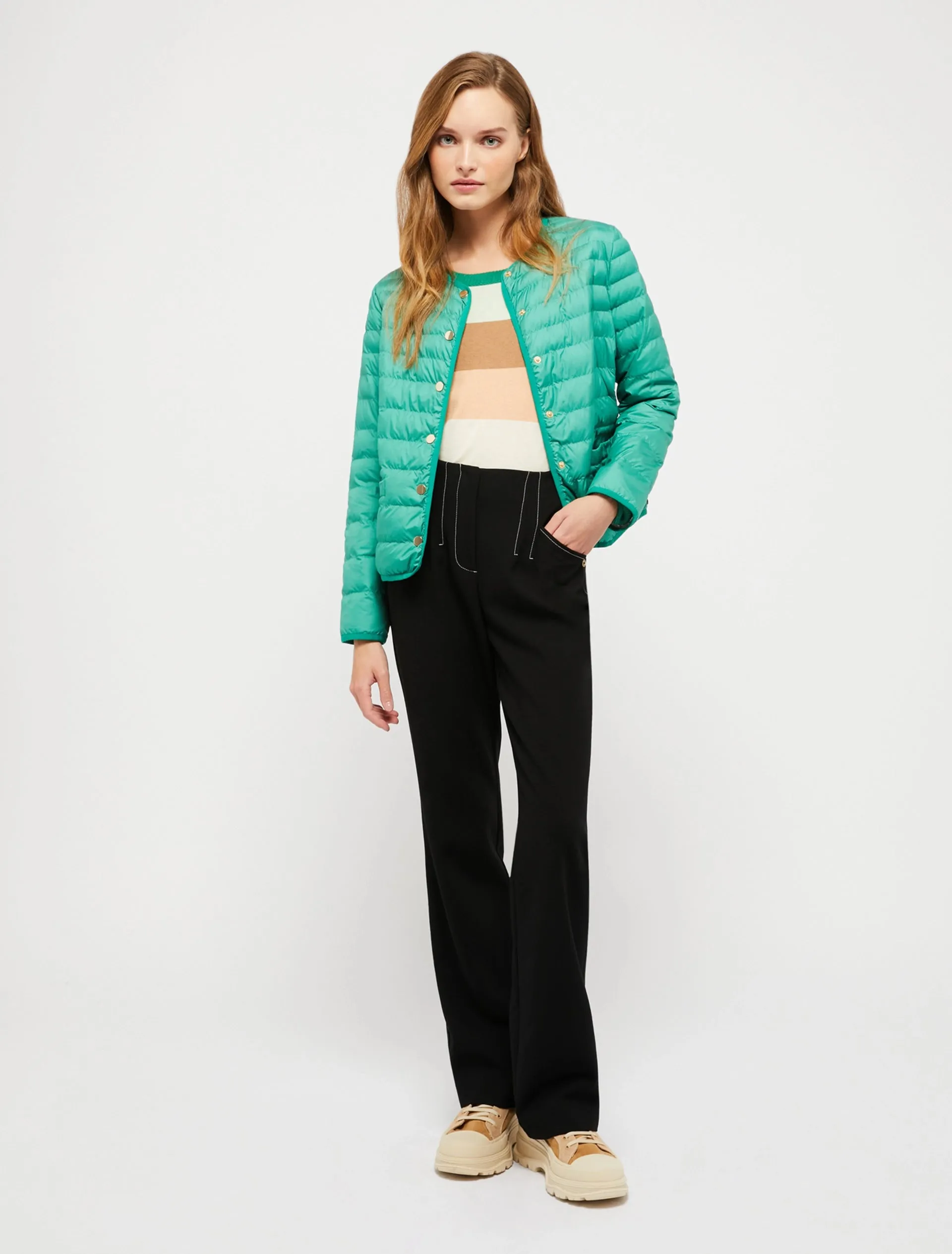 Penny Black Reversible Padded Jacket | Green
