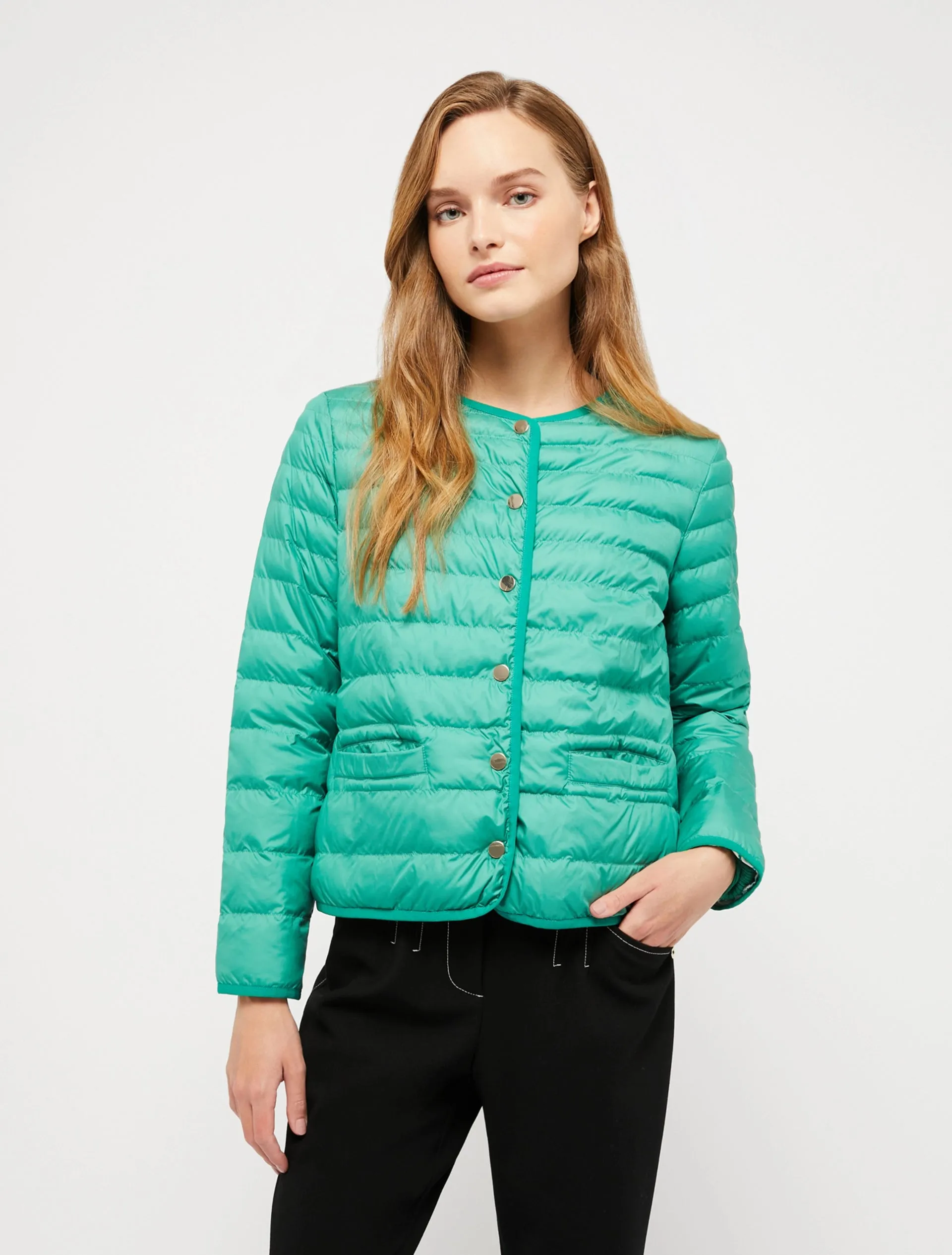 Penny Black Reversible Padded Jacket | Green