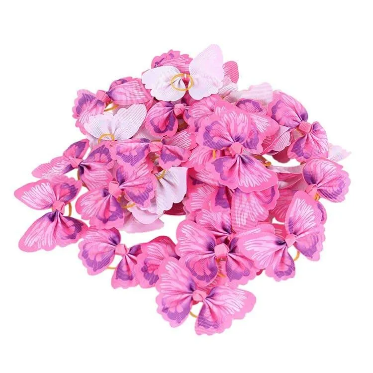 Pet Butterfly Shaped Hair Accessories