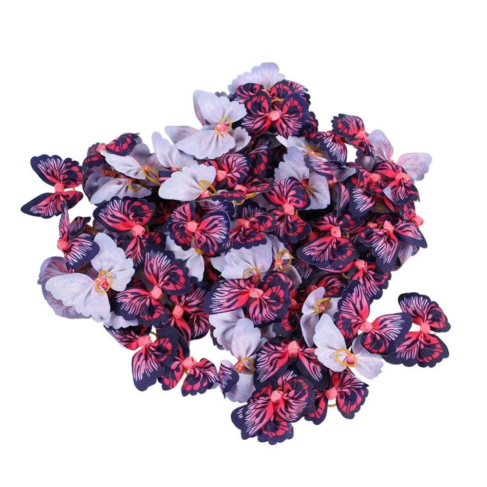 Pet Butterfly Shaped Hair Accessories