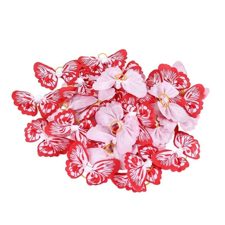 Pet Butterfly Shaped Hair Accessories