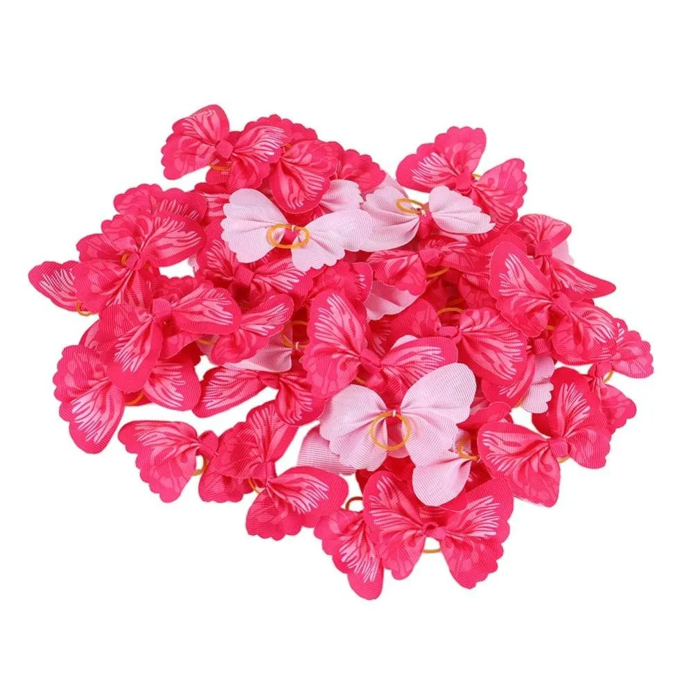 Pet Butterfly Shaped Hair Accessories