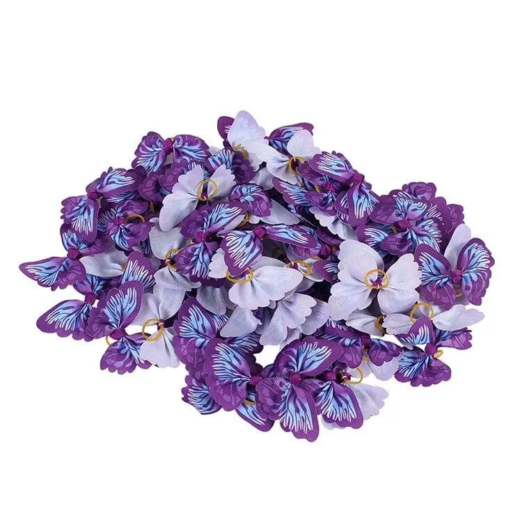 Pet Butterfly Shaped Hair Accessories