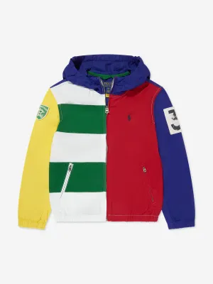 Ralph Lauren Boys Colourblock Windbreaker in Multicolour