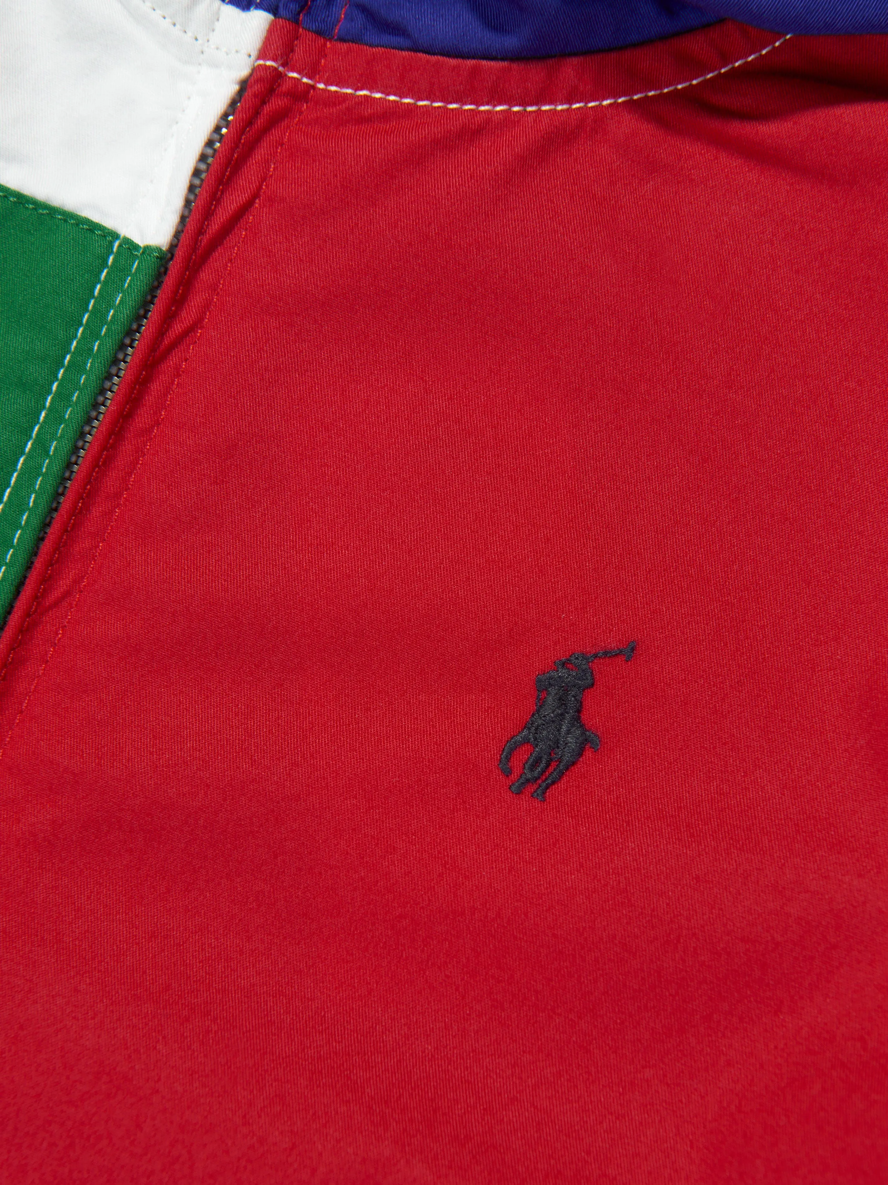 Ralph Lauren Boys Colourblock Windbreaker in Multicolour