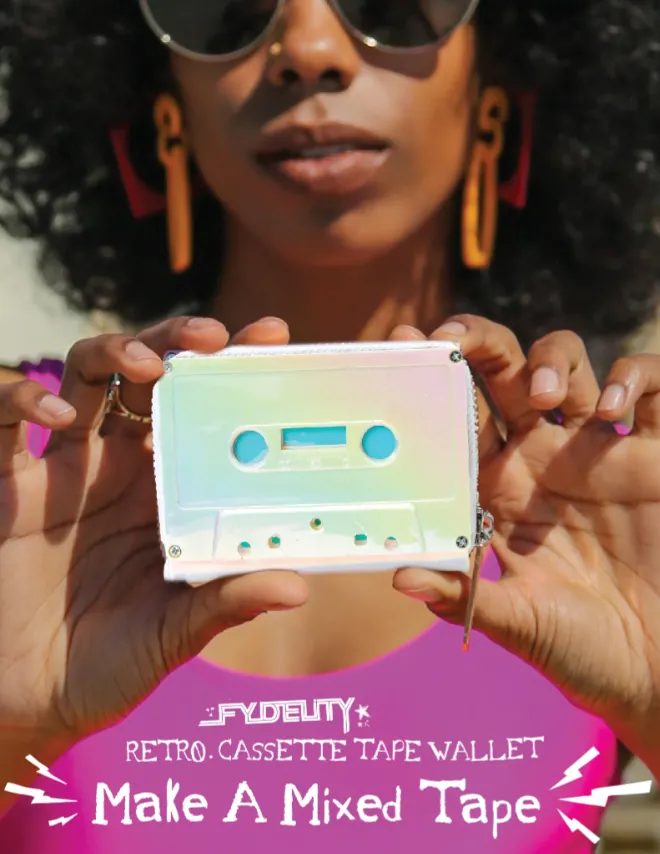 Retro Cassette Tape Wallet