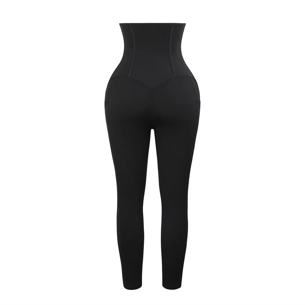 Sauna Double Band Compressing Shaper Leggings
