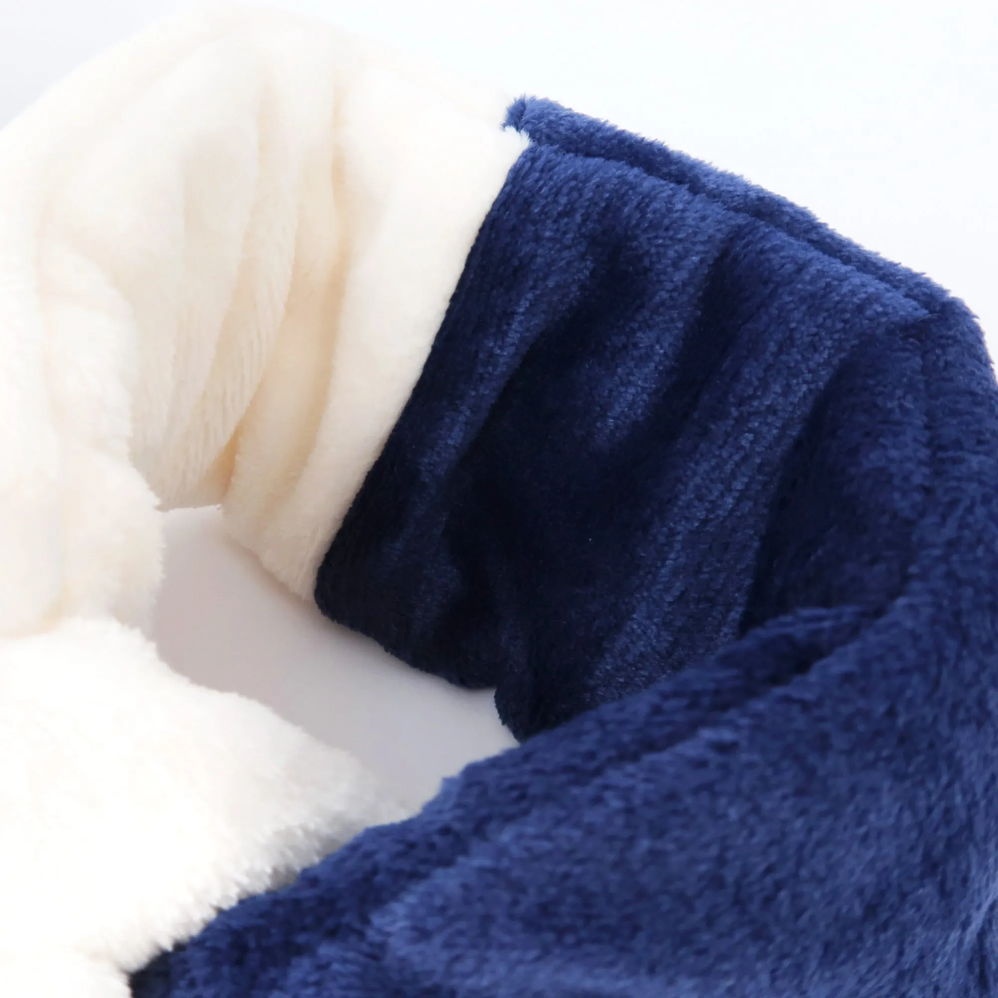 Toddler Winter Fashion Scarf Kids Warm Fluffy Thick Fleece Baby Neck Warmer | Beige
