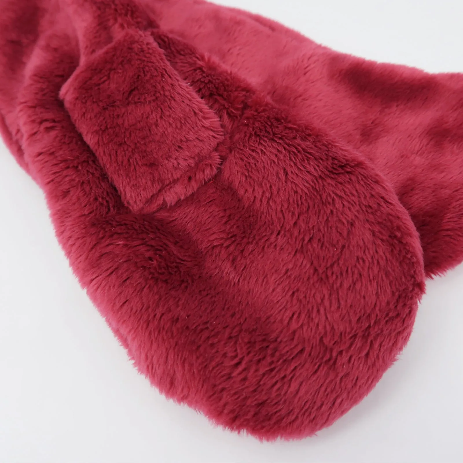 Toddler Winter Fashion Scarf Kids Warm Fluffy Thick Fleece Baby Neck Warmer | Beige