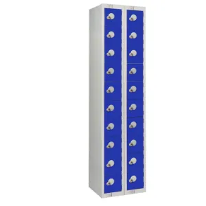 Twenty Door Personal Effects Locker Blue Padlock Fitting - HR547