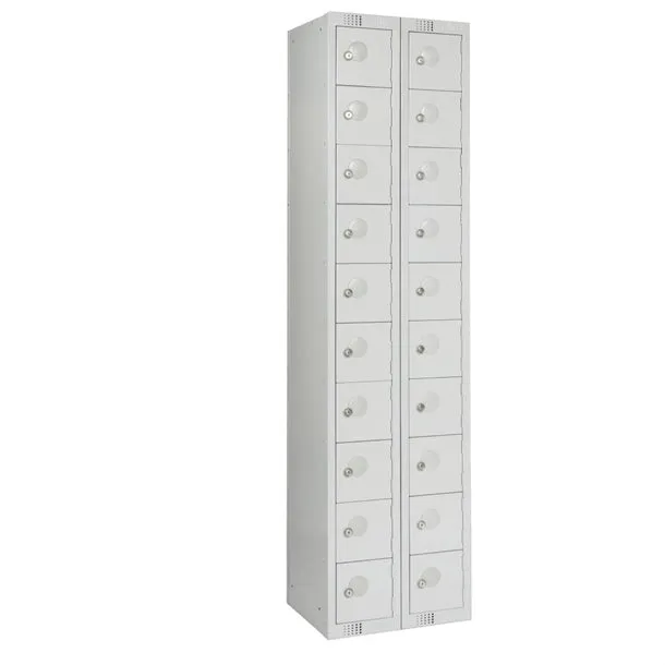 Twenty Door Personal Effects Locker Grey Camlock - HR541