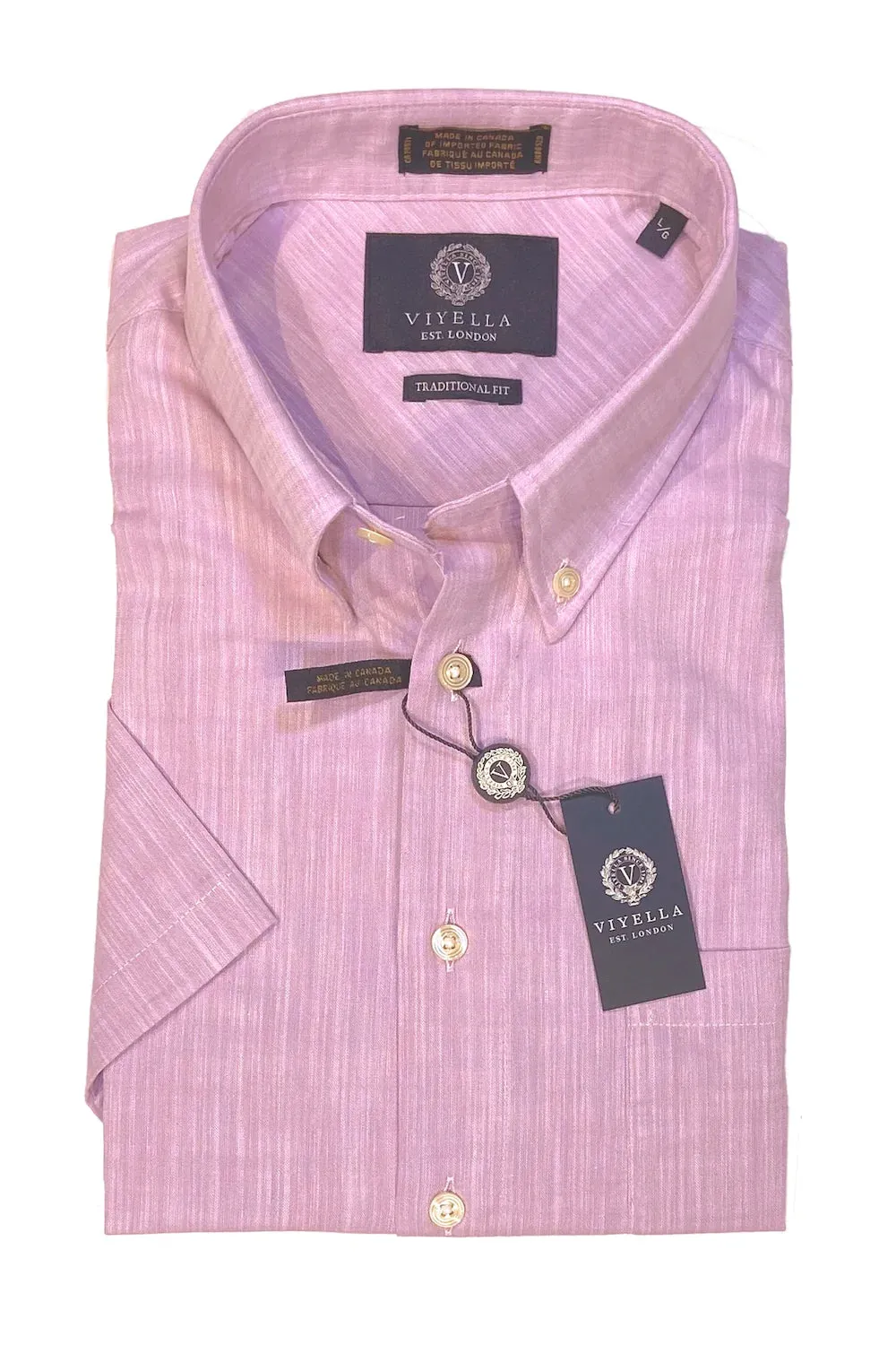 Viyella Short Sleeve Sport Shirt - 650320