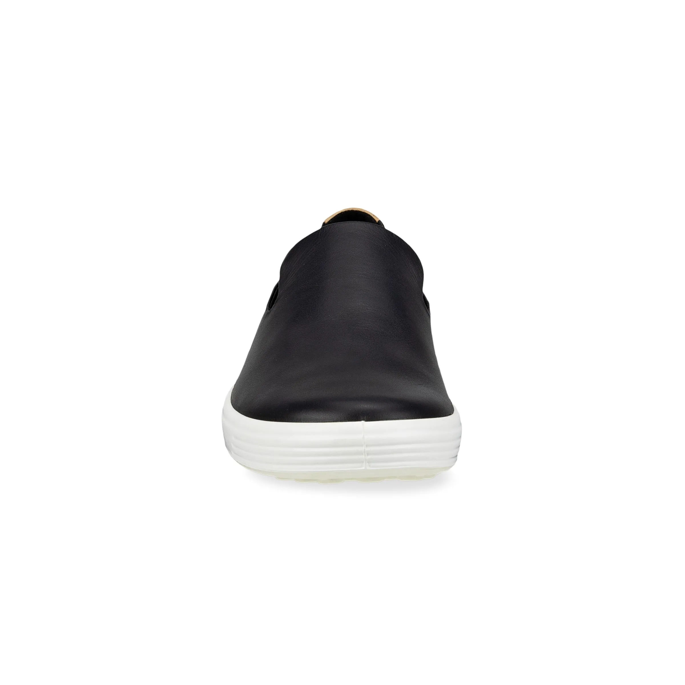 Women's Ecco Soft 7 Slip-On Color: Black/ Powder