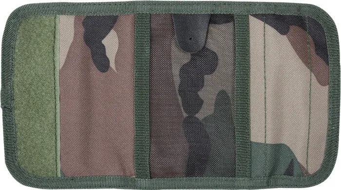 Woodland Camouflage - Military Tactical Deluxe Tri-Fold ID Wallet