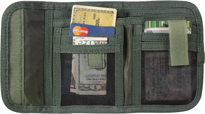 Woodland Camouflage - Military Tactical Deluxe Tri-Fold ID Wallet